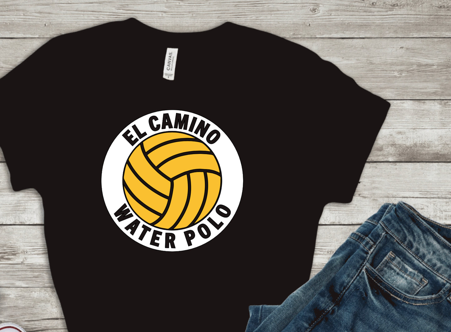 El Camino Water Polo - Choose T-Shirt, Crewneck, or Hoodie from “Style” Drop-Down menu