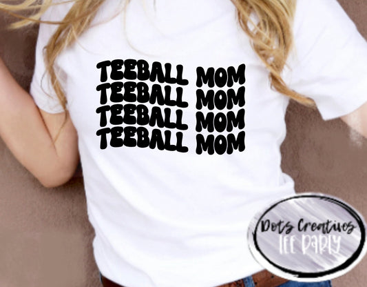 Tee Ball Mama Tee