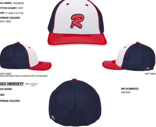 Rebels Baseball Hat - Flexfit