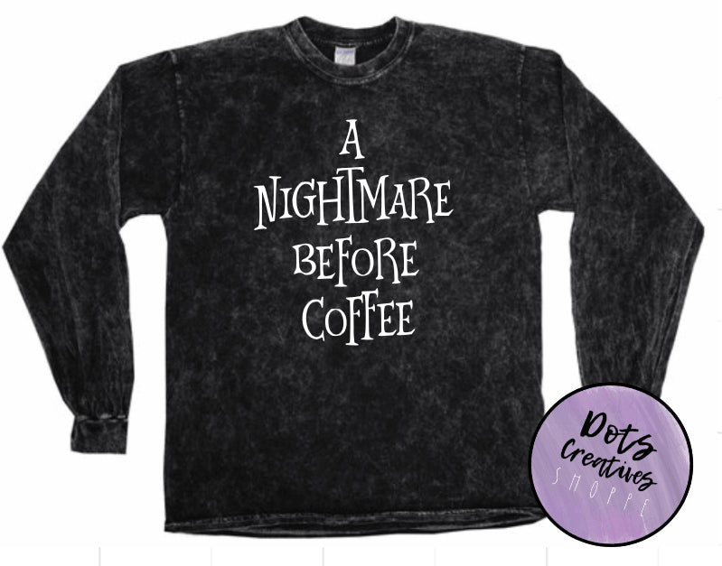 Nightmare Before Coffee Dots Original Tee