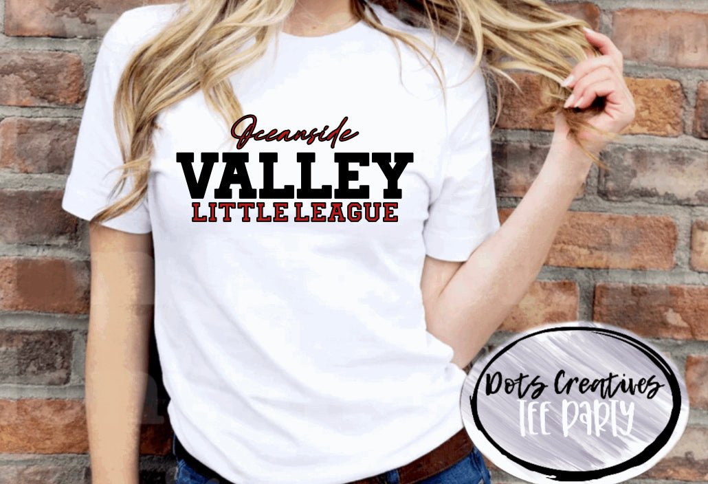 Oceanside Valley Little League Fanwear