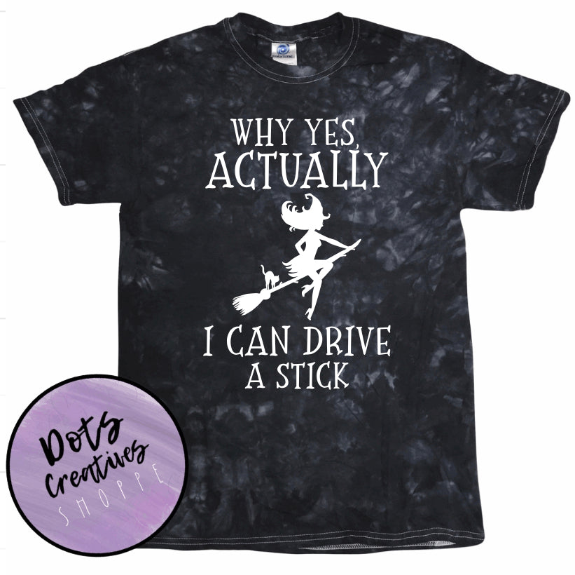 I Can Drive a Stick Dots Original Tee