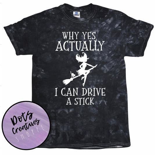 I Can Drive a Stick Dots Original Tee