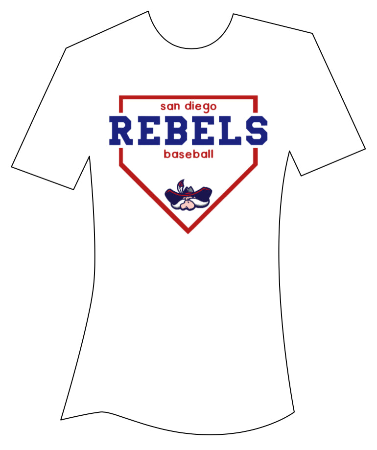 San Diego Rebels Tee - Practice Jersey Replica