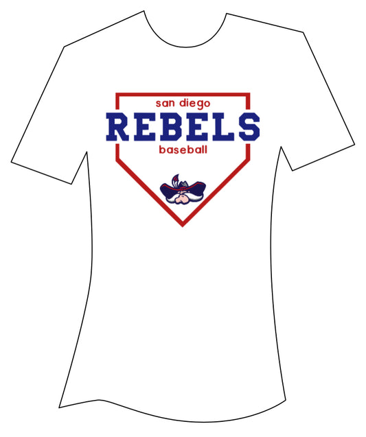 San Diego Rebels Tee - Practice Jersey Replica